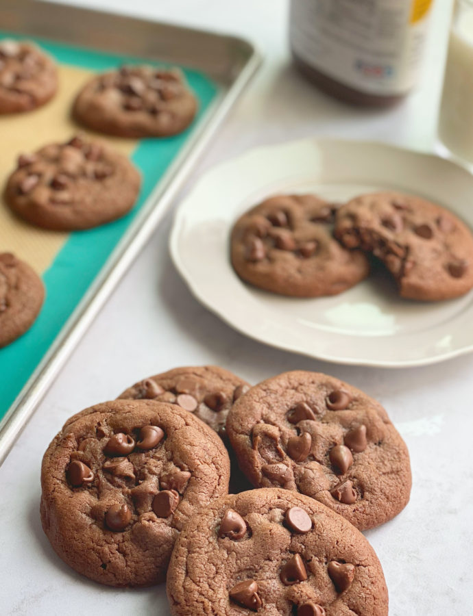 Nutella Chocolate Chip Cookies